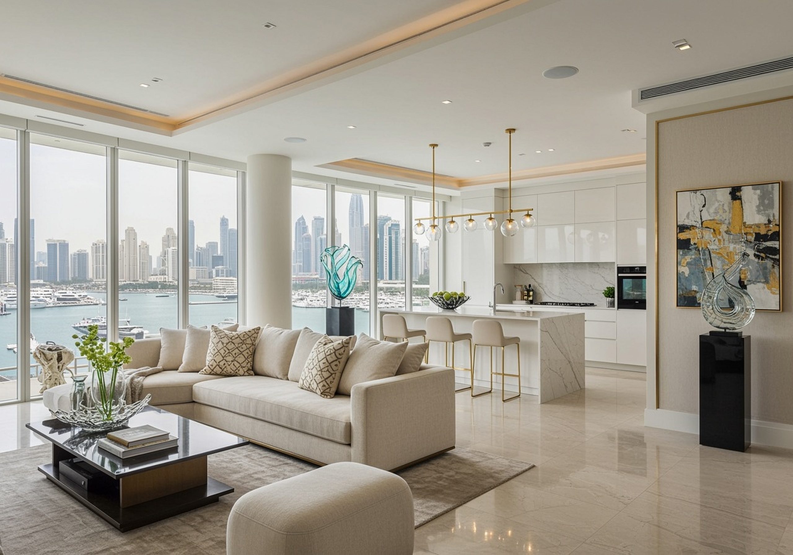 Emaar Beachfront – Luxury 2BR Sea-View Apartment