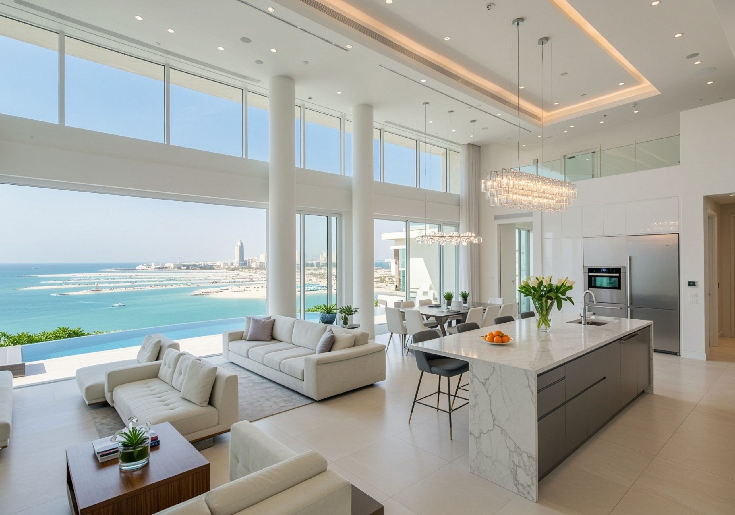 Palm Jumeirah – 2BR Beachfront Villa Apartment